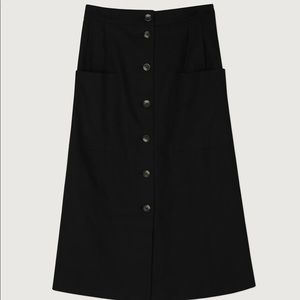 NWT Oak + Fort Skirt elastic waist w/ pockets